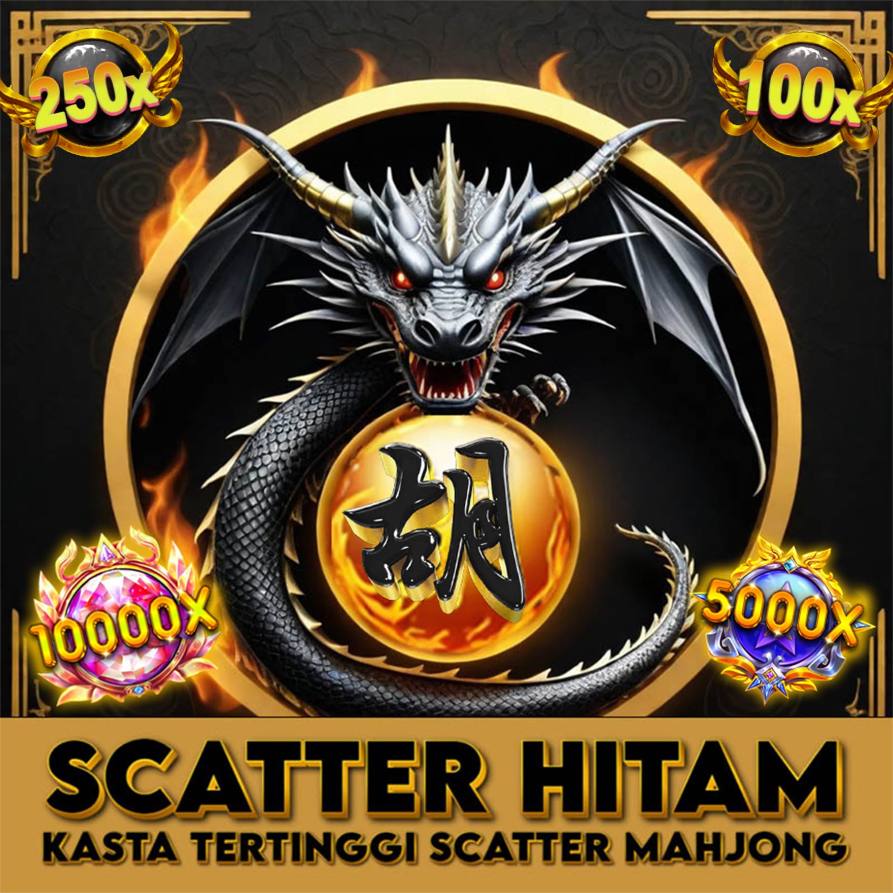 SCATTER HITAM